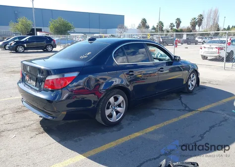 2006 BMW 525I z USA, uszkodzony, nr VIN WBANE53516CK87431